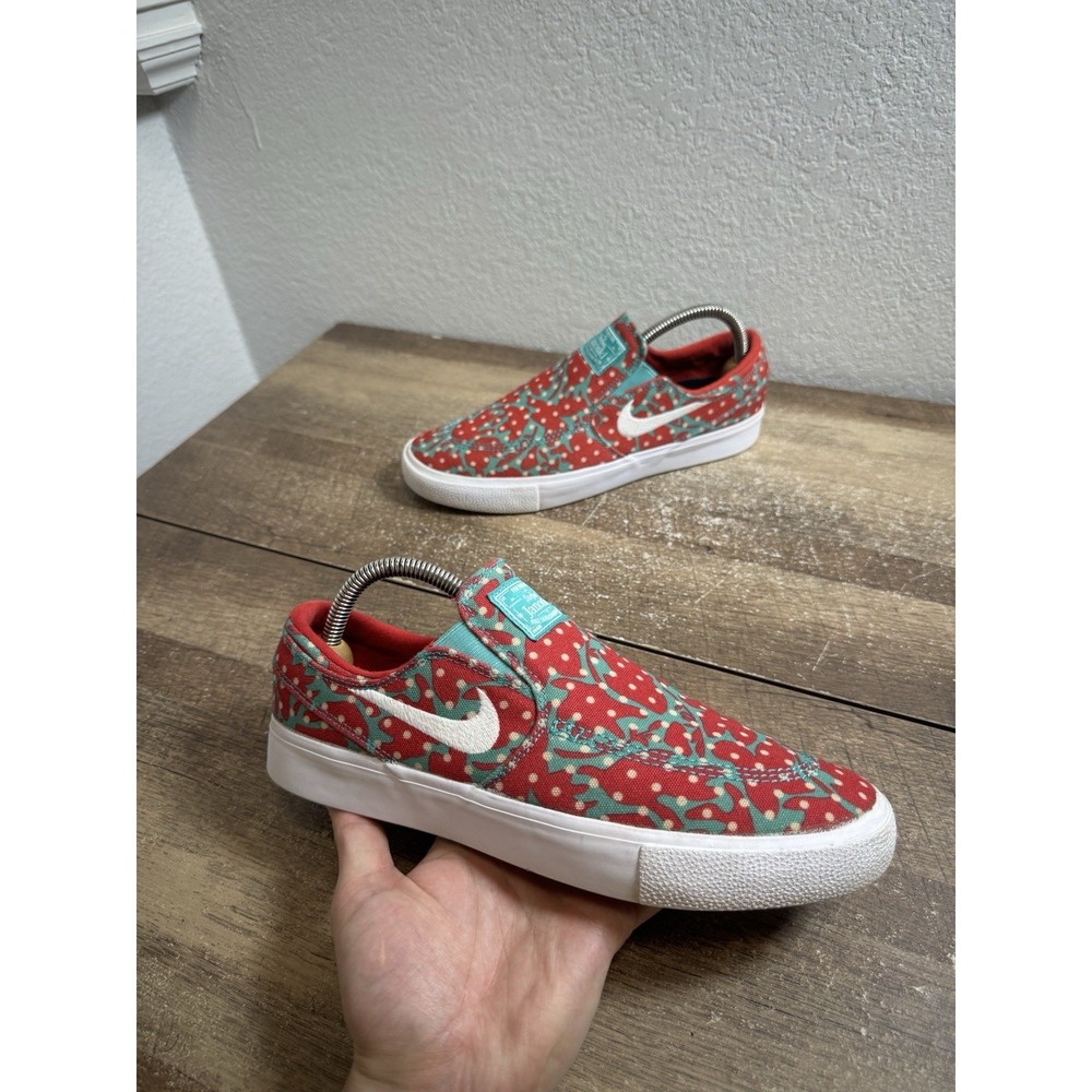 Nike Zoom Janoski Slip‎ RM Canvas SB 'Cabana Red Size 7.5 Shoes Sneakers
